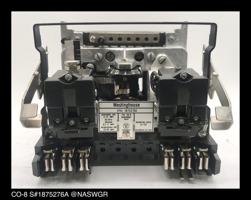 Westinghouse CO-8, 1875276A Overcurrent Relay - 4/12 Amp