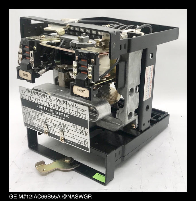 GE 12IAC66B55A Overcurrent Relay - 1.5-4.5 Amp