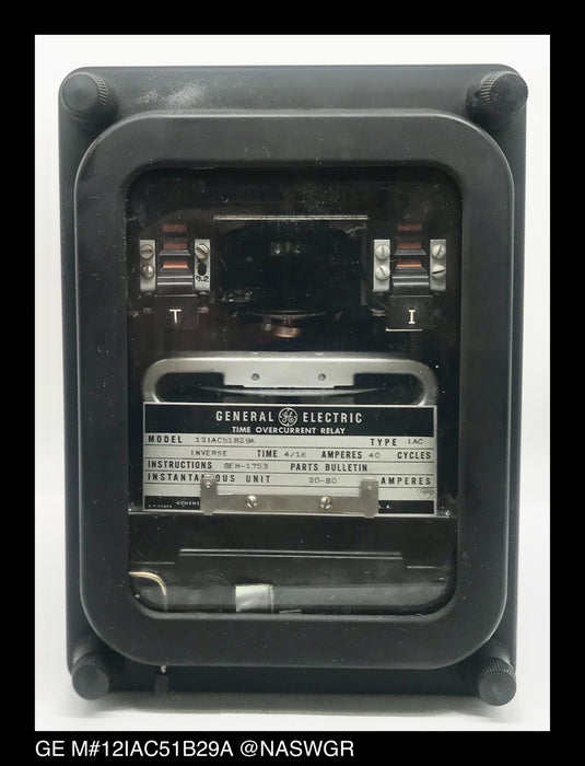 GE 12IAC51B29A Overcurrent Relay - 4/16 Amp