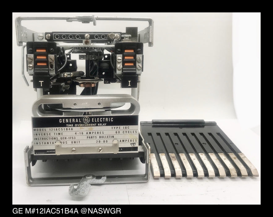 GE 12IAC51B4A Overcurrent Relay - 4/16 Amp