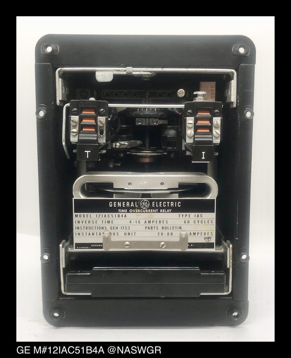 GE 12IAC51B4A Overcurrent Relay - 4/16 Amp