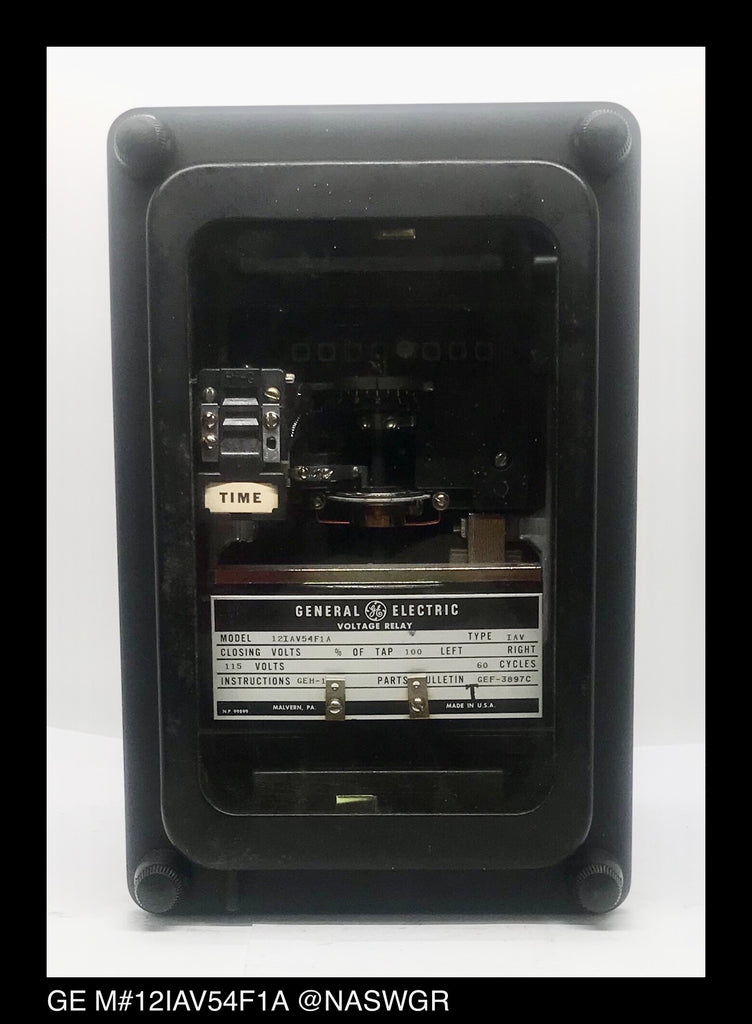GE 12IAV54F1A Undervoltage Relay - 115v60Hz