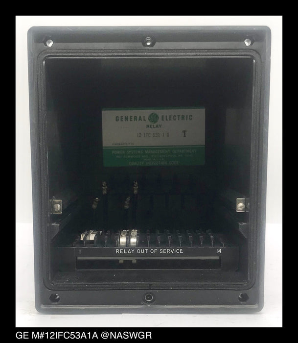 GE 12IFC53A1A Overcurrent Relay - 1/12 Amp