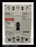 Eaton HFD3050BP10 Molded Case Circuit Breaker, 50 Amp 600VAC, 3 Pole design, with red and black color scheme, front view on a white background.