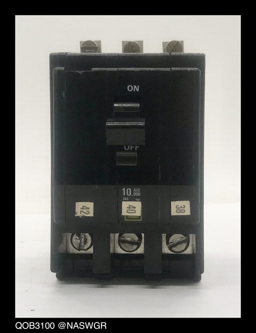 Square D QOB3100 Molded Case Circuit Breaker - 100 Amp