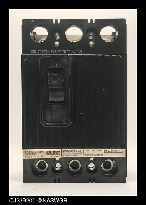ITE QJ23B200 Molded Case Circuit Breaker - 200 Amp