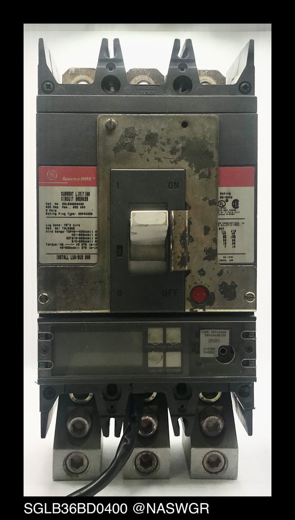 GE Spectra SGLB36BD0400 Circuit Breaker - 250 Amp