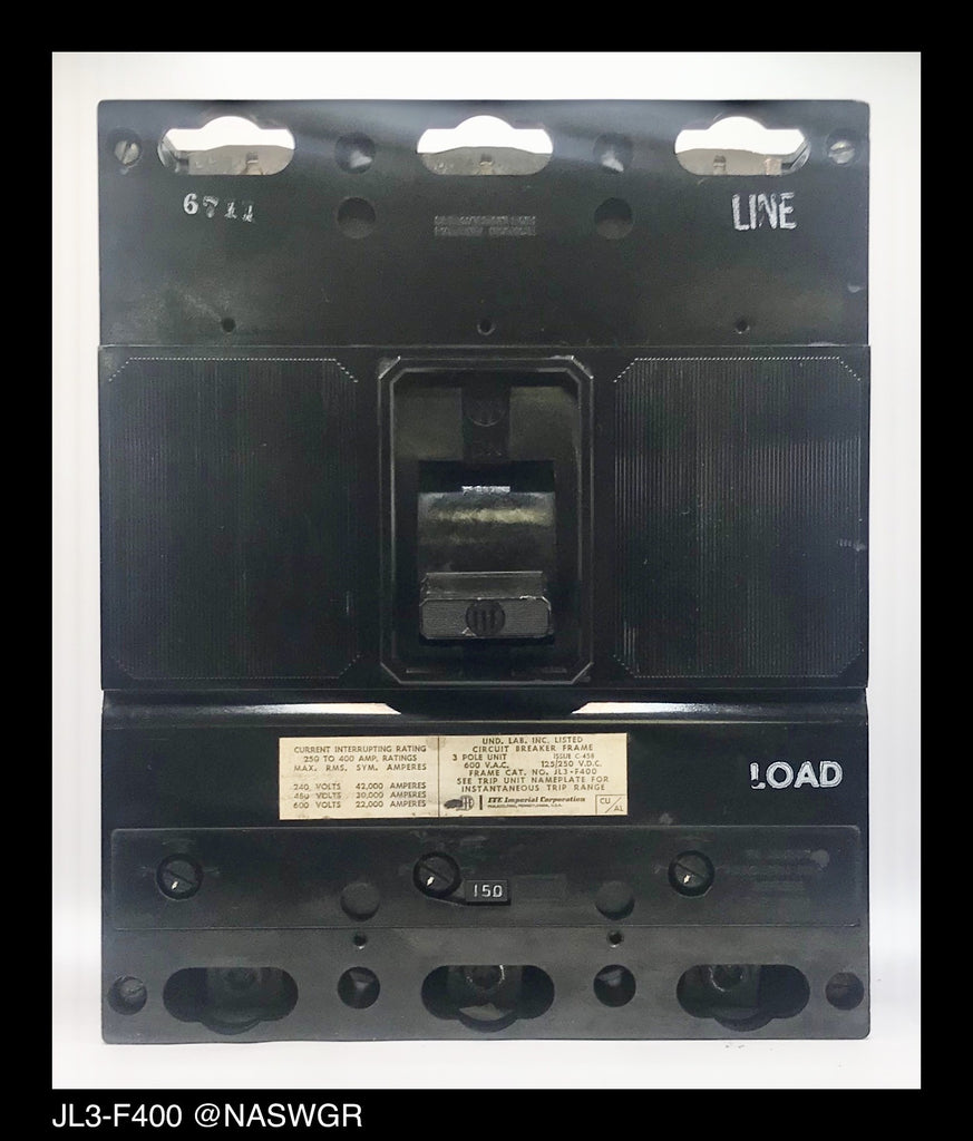 ITE JL3-F400 Molded Case Circuit Breaker - 150 Amp