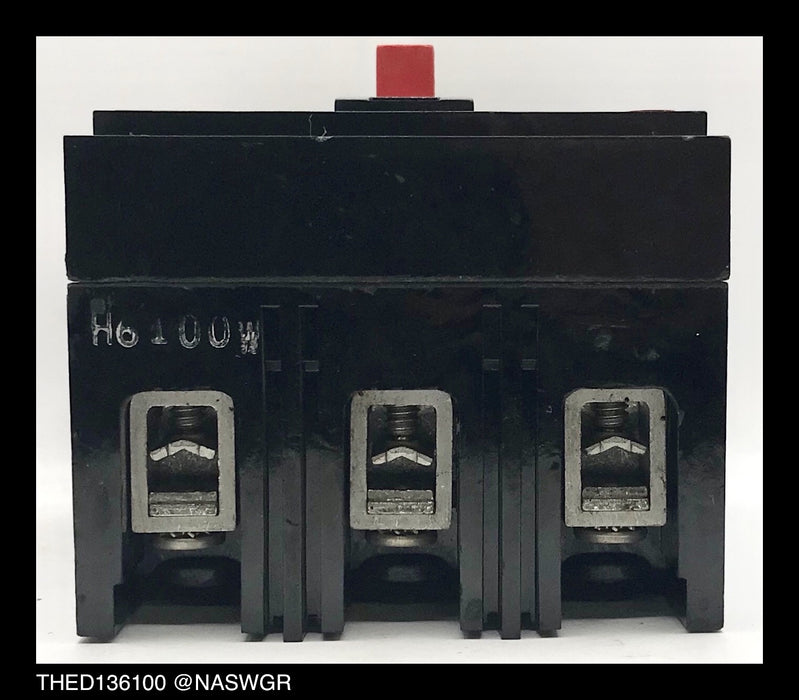 General Electric THED136100 Molded Case Circuit Breaker ~ 100 Amp