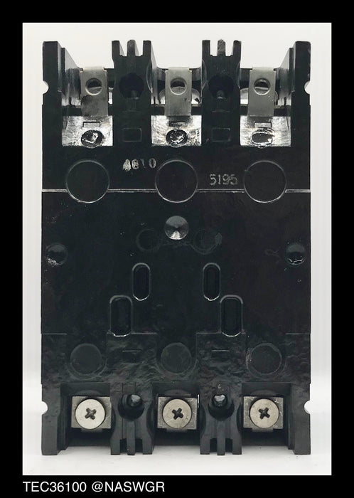 General Electric TEC36100 Molded Case Circuit Breaker ~ 100 Amp