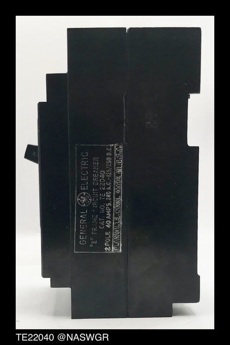 General Electric TE22040 Molded Case Circuit Breaker - 40 Amp