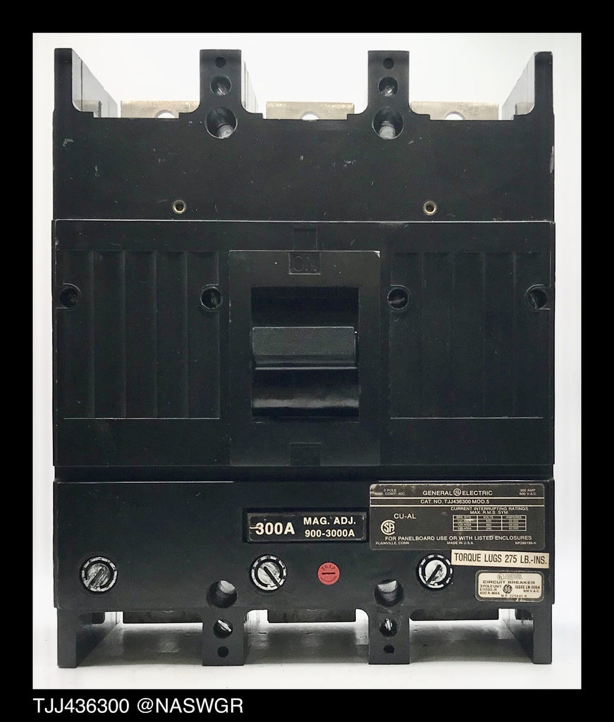 General Electric TJJ436300 Molded Case Circuit Breaker - 300 Amp