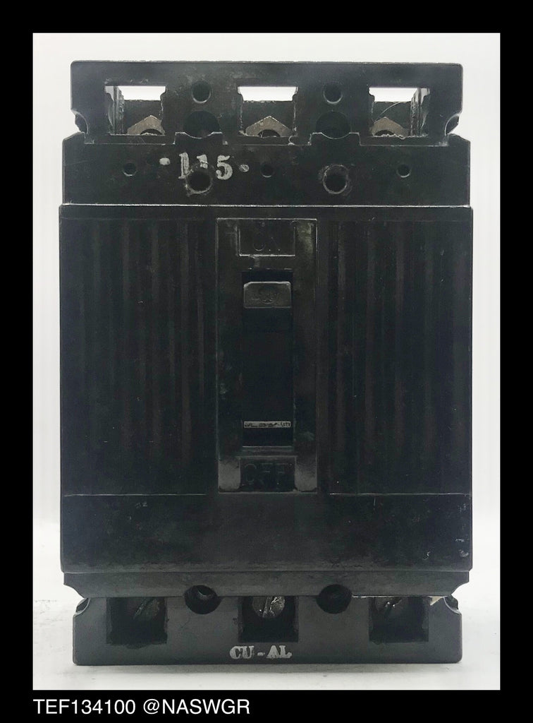 General Electric TEF134100 Molded Case Circuit Breaker - 100 Amp