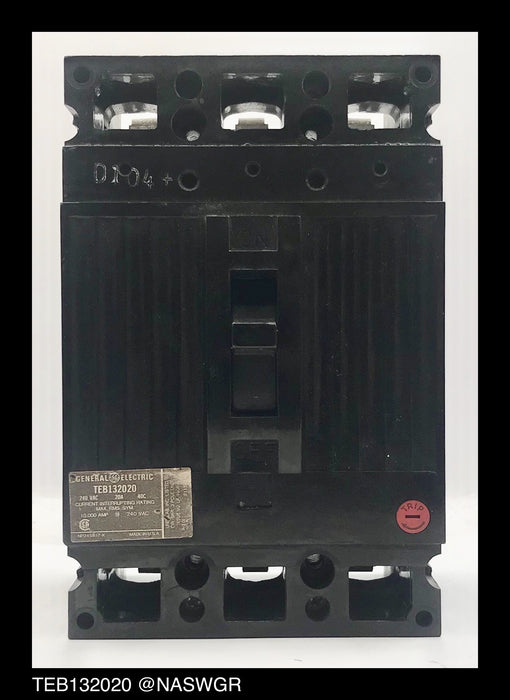 General Electric TEB132020 Molded Case Circuit Breaker - 20 Amp