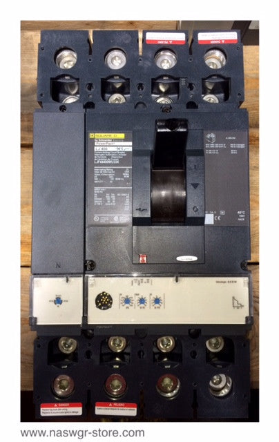 Square D LJF44400WU33X Molded Case Circuit Breaker - 400 Amp
