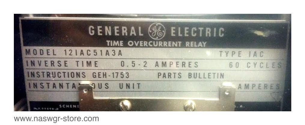 12IAC51A3A ~ GE 12IAC51A3A Relay