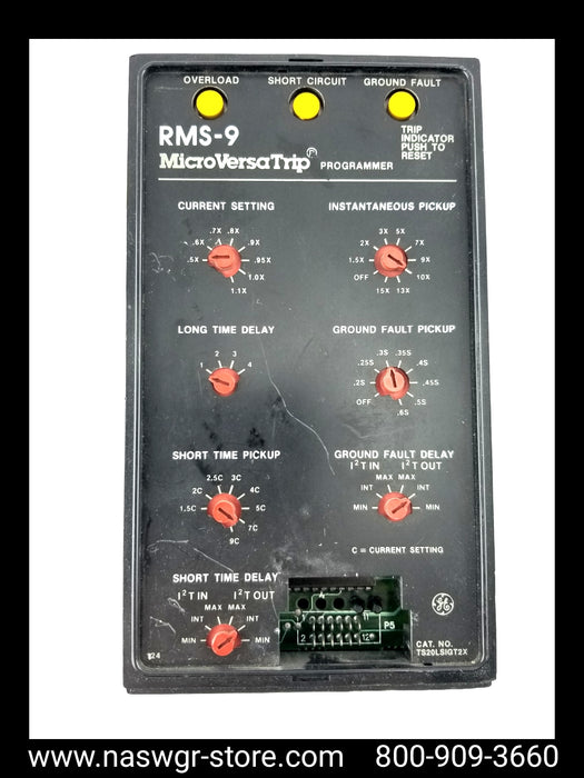 General Electric TS20LSIGT2X RMS-9 MicroVersaTrip Programmer