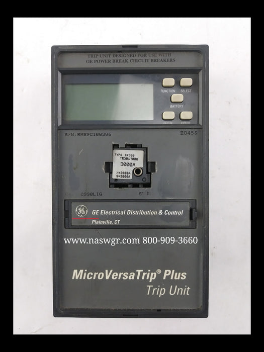 General Electric C330LIG Micro VersaTrip Plus Unit Solid State Device