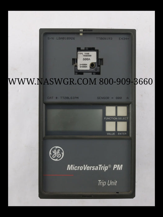 General Electric MicroVersaTrip Trip Unit