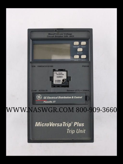 General Electric MicroVersaTrip Plus Trip Unit