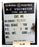 50-105031-PZSJ2 , GE A-C Voltmeter , Full Scale: 150 V , P.T. 4:1 , 60 Cycle , Res. INT. , Code: EH , PN: 50-105031-PZSJ2