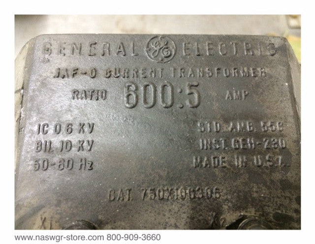 750X10G305 ~ GE 750X10G305 Current Transformer ~ Ratio: 800:5