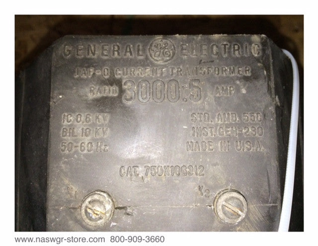 750X10G312 ~ GE 750X10G312 Current Transformer ~ Ratio: 3000:5