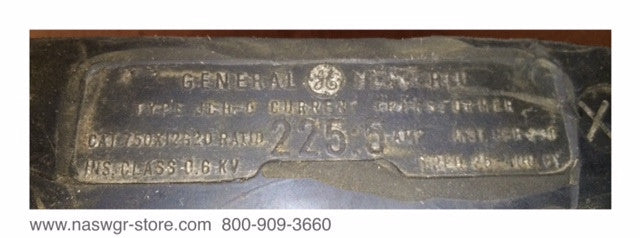 750X12G20 ~ GE 750X12G20 Current Transformer ~ Ratio: 225:5