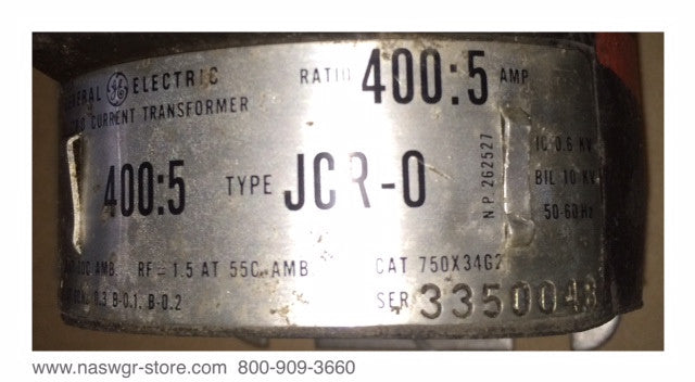 750X34G2 ~ GE 750X34G2 Current Transformer ~ Ratio: 400:5