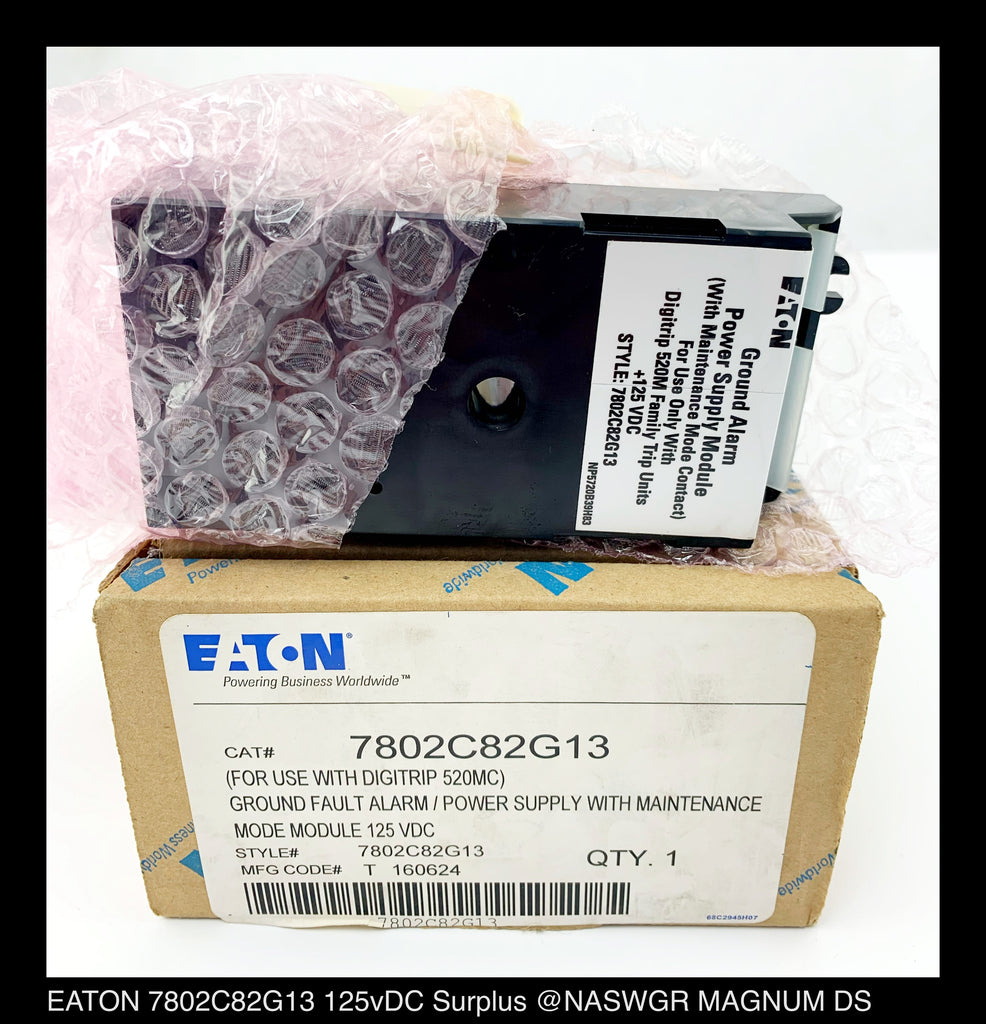 Eaton Magnum 70C1081G04 Power Supply Module ~ 125vDC - Unused Surplus