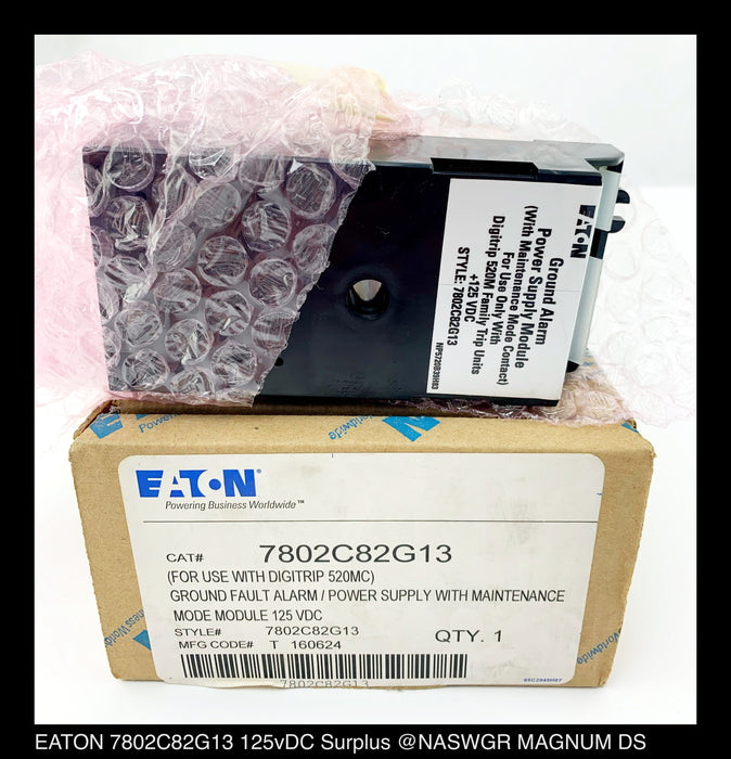 Eaton Magnum 70C1081G04 Power Supply Module ~ 125vDC - Unused Surplus