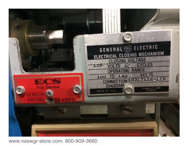 General Electric AKR-4A-50-1 Circuit Breaker (E/O,D/O) - 1600 Amp