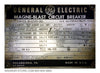 GE Magneblast AM13.8-1000-3H Circuit Breaker (E/O,D/O) - 1200 Amp