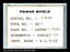 Power Shield Type SS4 ~ 609907-T201
