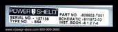 Power Shield Type SS4 ~ 609902-T501