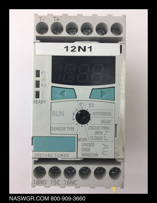 Siemens 3RS 11401GW60 Circuit Breaker