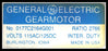 GE 0177C2164G001 PowerVac Charging Motor
