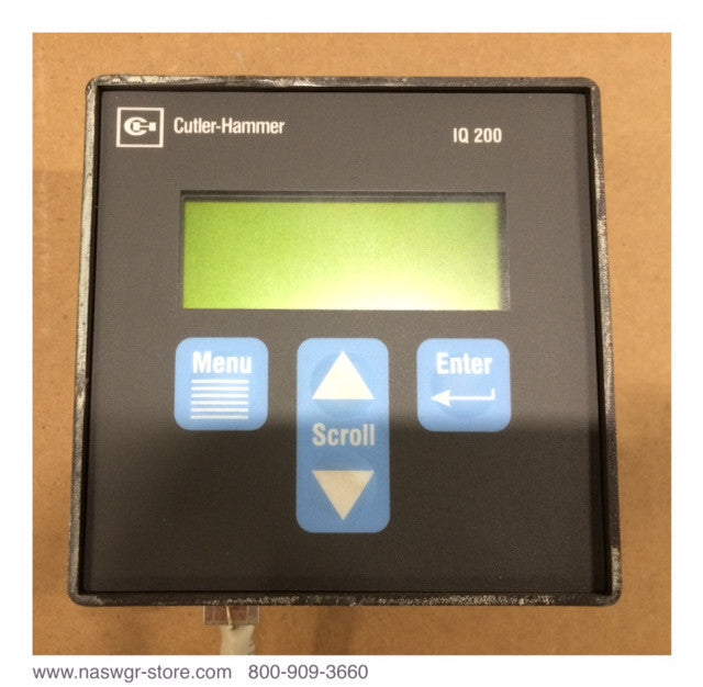 Cutler Hammer 66C2055G01 Electrical Distribution System Meter Display
