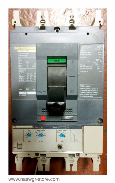 Square D PowerPact DGM36400E20 Circuit Breaker - 400 Amp