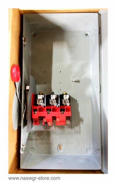 Eaton DH363UGK Heavy Duty Safety Switch - 100A/600V/3P/N1 - Unused
