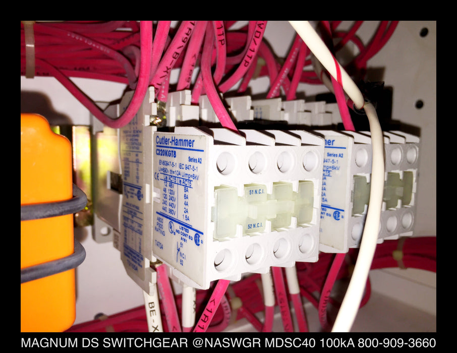 Eaton / Cutler-Hammer Magnum DS MDSC40 Switchgear and Associated Parts