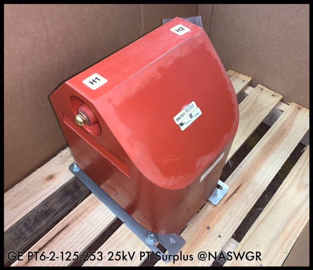 PT6-2-125-253 ~ GE ITI PT6-2-125-253 Voltage Transformer 25kV ~ Surplus