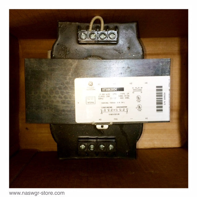 9T58K0054 , GE 9T58K0054 Industrial Control Transformer , Unused Surplus in Box