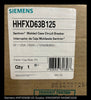 Siemens HHFXD63B125 Molded Case Circuit Breaker - 125 Amp - Unused
