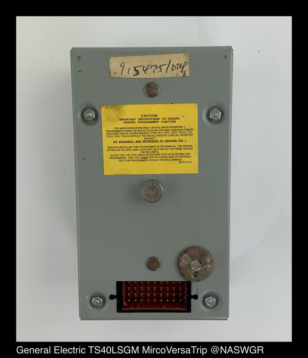 General Electric TS40LSGM Epic MicroVersaTrip Programmer