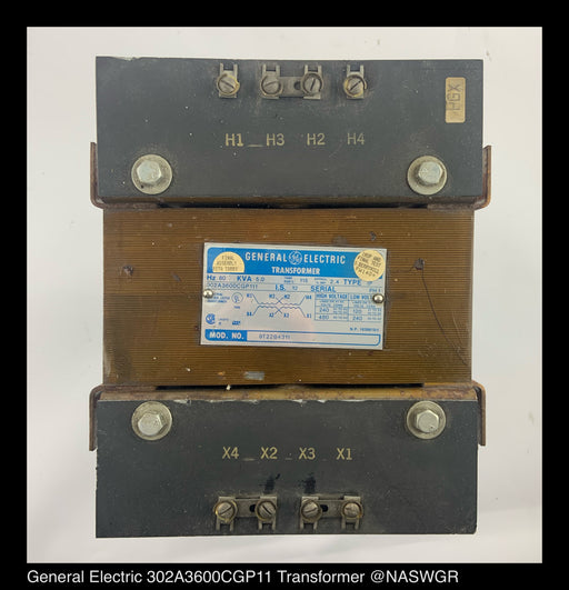 General Electric 9T22B4311 IP 5.0 KVA Dry Type Control Transformer