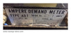 AD7 , Sangamo AD7 Ampere Demand Meter , Type: AD7 , 5 Amps , 9081852-000 , 50/60 Hz. , AD7
