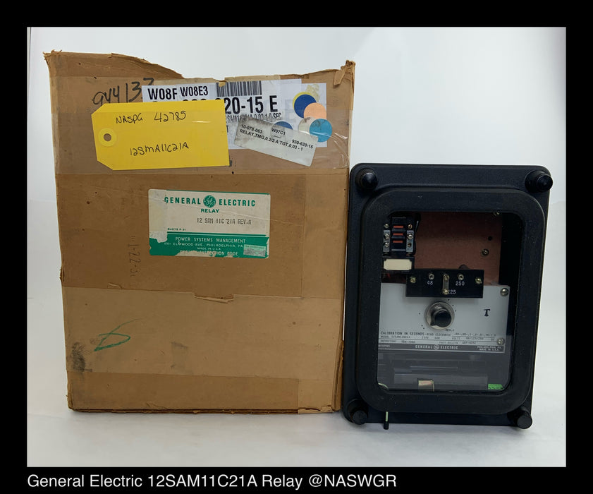 General Electric 12SAM11C21A Relay