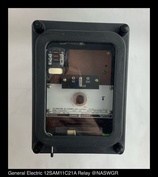 General Electric 12SAM11C21A Relay