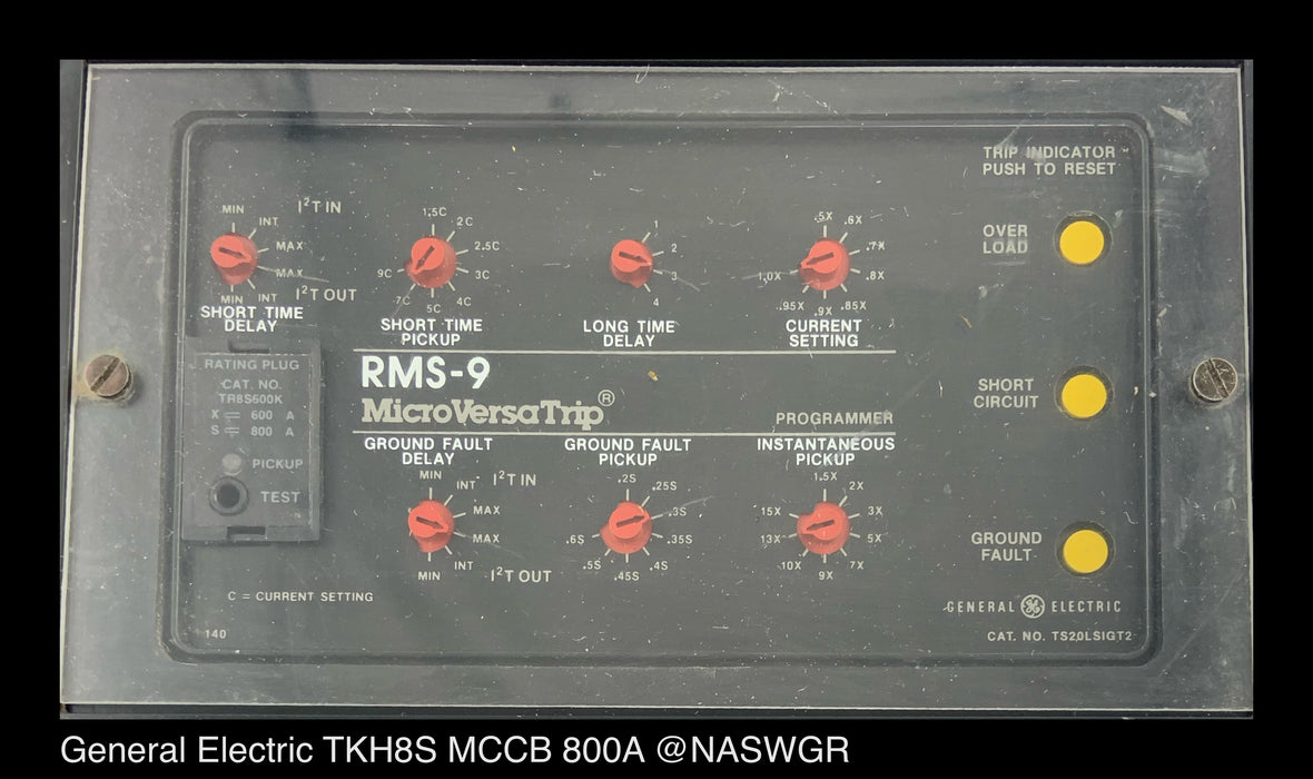 General Electric TKH8S Molded Case Circuit Breaker - 600 Amp
